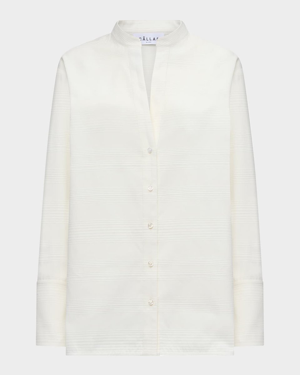 Corsica Striped Cotton Shirt